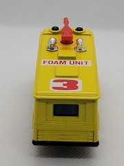 1984 Matchbox MB54 Airport Foam Tender Command Vehicle Chrome Sirens New W/ Box