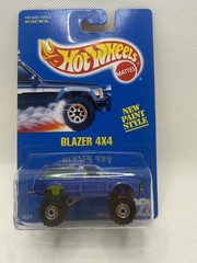 Hot Wheels Blazer 4×4 #222-Glitter Blue-1992 Blue Card- Chevrolet