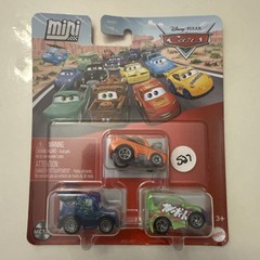 NEW Disney Pixar Cars Metal Series Mini Racers Snot Rod DJ Wingo Card Art 2025