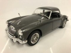 MGA MKI A 1500 Closed 1957 Steel Grey 1:18 Scale T9 1800161