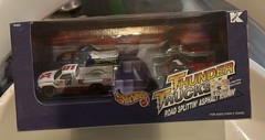 c1996 HOT WHEELS – THUNDER TRUCKS SET of 4 – KMART exclusive MISB 1/64 scale