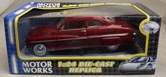 1949 Mercury Die-cast Replica Motor Works 1:24 Red