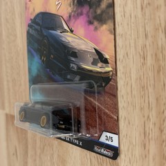 2020 Hot Wheels Car Culture Street Tuners ’96 NISSAN 180 SX Type X Black JDM 3/5