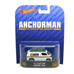’77 CUSTOM DODGE VAN * ANCHORMAN * 2013 Hot Wheels Retro Entertainment 1:64