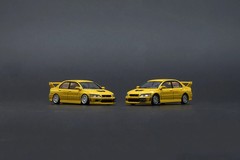 BM CREATIONS – Mitsubishi Lancer Evolution VII Yellow RHD