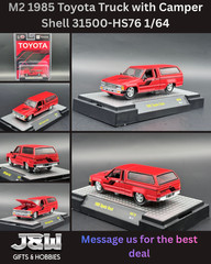 M2 1985 Toyota Truck with Camper Shell Hobby Exclusive 31500-HS76 1/64
