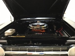 SATELLITE BLACK 1967 HEMI 426ci PLYMOUTH #50376F 1/18 HIGHWAY 61 FAIRFIELD MINT