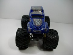 Hot Wheels 1:24 Monster Jam – War Wizard ~ Blue