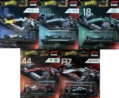 Hot Wheels Formula 1 Set of 5 Mix C