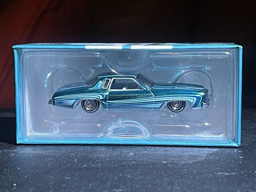 2024 Hot Wheels RLC 1975 Chevrolet Monte Carlo Lowrider Teal Sealed NIB