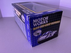 MOTOR WORKS 1:24 Scale Metallic Blue 1969 Pontiac GTO Judge Hardtop Diecast