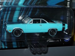 JOHNNY LIGHTNING 1969 DODGE DART GTS 340 MOPAR MUSCLE CAR -Petty Blue, NICE!