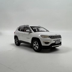 1:43 Jeep Compass White Diecast Model Car