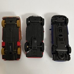 Lot of 3 Die Cast Pickup Trucks 1:43 1:46 1:32 + Random 3 Hotwheels 1:64 Trucks