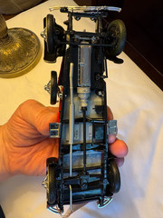 1928 Stutz Black Hawk Boattail Speedster – 1:24th scale by Franklin Mint w/o box