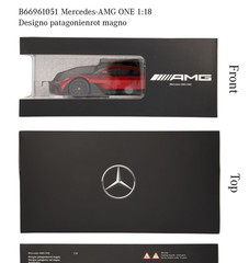 Mercedes-AMG One C 298 Street Version Patagonien Red 1:18 New OVP NZG
