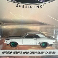 🔥1969 Chevrolet🔥Camaro Angelo🔥Vespis 1/64 Diecast🔥Model Car Detroit Speed