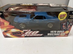 1970 Boss Mustang 429 Gone In 60 Seconds ERTL American Muscle 1:18 Scale Rare!