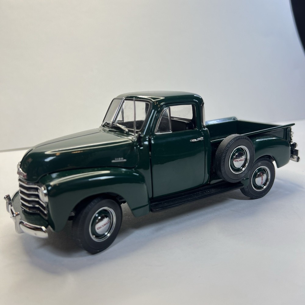 Danbury Mint 1953 Chevrolet Pickup Truck Dark Green 1/24 Diecast Model