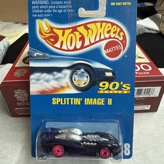 Hot Wheels 1994 Mainline 90’s Styling Splittin’ Image II Purple Collector #248