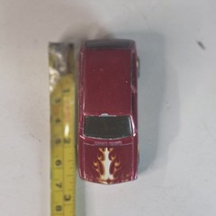 Hot Wheels Heat Fleet Volkswagen VW Brasilia Red w/Flames Loose