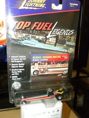 Johnny Lightning Top Fuel Legends BENNIE THE WIZARD OSBORN 1/64 New