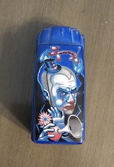 1997 Hando Crazed Clowns Dairy Delivery Truck Hot Wheels Blue Diecast