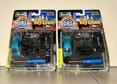2000 revell hot hatch euros keychains – vw beetle – nrfp – lot of 2