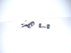 DCP FIRST GEAR 1/64 BEIGE MAGNITUDE 3 AXLE LOWBOY 2 AXLE JEEP AND 1 AXLE STINGER
