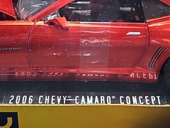 Vntg ’06 Jada DUB City 2006 Chevrolet Camaro Concept 40th Ann. 1:18 Diecast NIOB