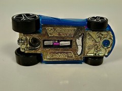 Vandetta Hot Wheels 2005 First Editions X-Raycers #58 Clear Blue PR5 1:64 Loose