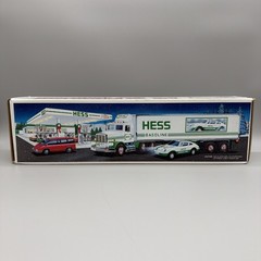 NEW 1992 Hess 18 Wheeler Truck and Racer Porsche 911 964