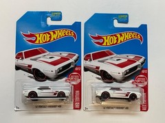 2017 HOT WHEELS RED EDITION 67 PONTIAC FIREBIRD 400 #10/12 TARGET EXC. LOT OF 2