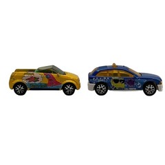 Lot of Matchbox Opel Frogster 1:56 Patrick & City Police Sponge Bob Vehicle Car