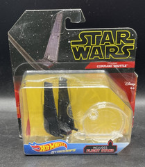 Hot Wheels Starships Star Wars Kyle RENs Command Shuttle with Figure Stand 2018