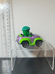 Hulk Lime Green Purple Convertible 2006 MGA Marvel Die Cast Car 30207FW1E Loose