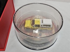 GCD DiecastTalk 1985 Toyota 4×4 Pickup Truck Toy Story Pizza Planet In Pizza Box