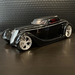 Vintage Jada Toys 2005 D-Rods 1933 Ford Coupe Lowrider Suicide Doors 1:24 Clean