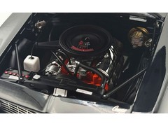 1969 Chevrolet COPO Camaro Tuxedo Black Yellow Interior Limited 1:18