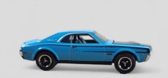 1970 AMC JAVELIN Diorama Collectible DieCast Model Car 1:64 Blue LOOSE