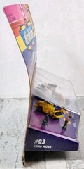 MICRO MACHINES 10 YEARS #23 ROAD WORK GRADER CEMENT TRUCK ROLLER SEALED