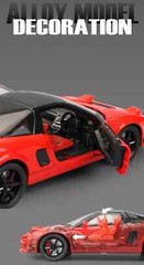 1:32 JDM Honda Acura NSX NA1 Alloy Car Model Diecast Toy Vehicle Sound Light