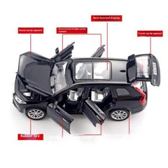 1:32 Volvo XC90 Diecast SUV Toy Car with Lights & Sound – Alloy Model For Kids