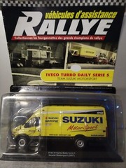 IVECO TURBO DAILY SERIE S , TEAM SUZUKI MOTORSPORT, ALTAYA 1:43 NEW DIECAST