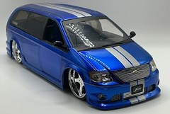 Chrysler Town & Country CAND BLUE – Jada Dub City 1:24 Scale Die-cast “MAYA”