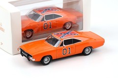 1:43 NOREV Jet Car 1969 Dodge General Charger Lee Orange 950003