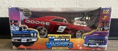 Muscle Machines Red 1969 Dodge Charger 1:18 Diecast Car New ‘69 NASCAR