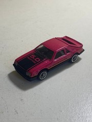 Rare HTF Hot Wheels 1997 Ford Mustang COBRA 5.0 Metallic Pink Hatch Opens