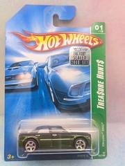 2008 Hot Wheels SUPER Treasure Hunt CHRYSLER 300C ∞Olive green; $∞FACTORY