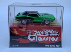 Hot Wheels RLC American Classics 1:43 Green 1971 ‘CUDA 440, #00635/02000